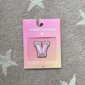 Stoney Clover Lane x Target ‘V’ sticker patch